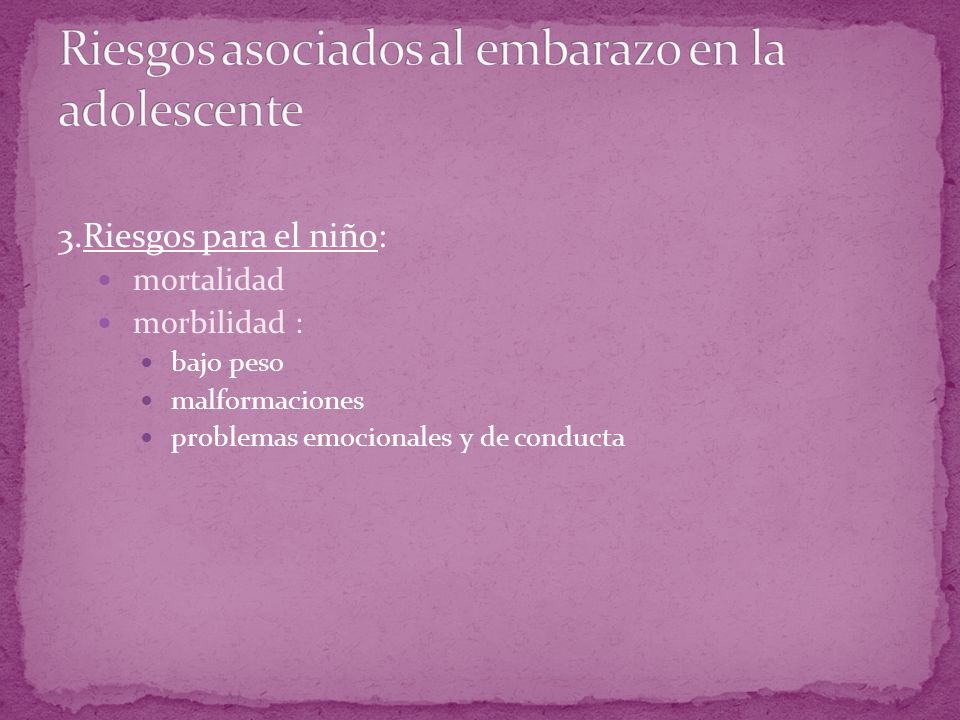 Bajo al embarazada la de asociados peso problemas